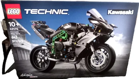 Lego Technic 42170 Kawasaki Ninja H2R Motorcycle Toy, Kids Room Décor