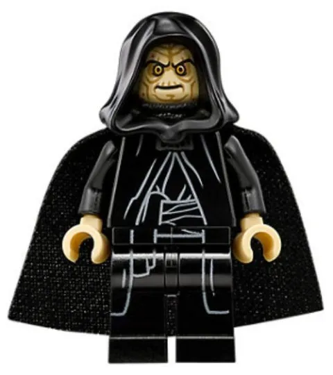 LEGO® Minifig sw0634a - Emperor Palpatine (Spongy Cape)