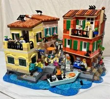 LEGO Ideas Italian Riviera 21359 Complete Built Set 3251 Pieces 10 Minifigs