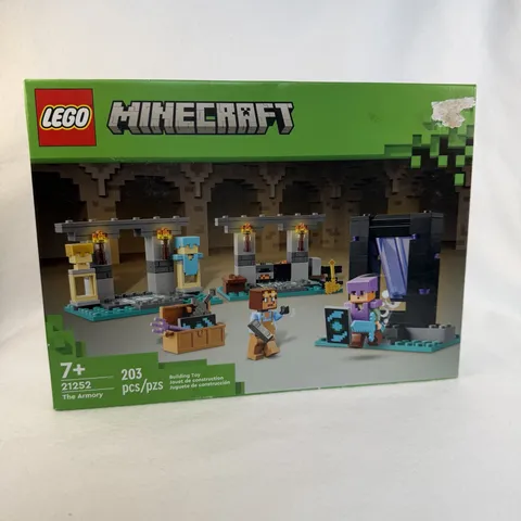 LEGO Minecraft The Armory Set 21252 Unopened