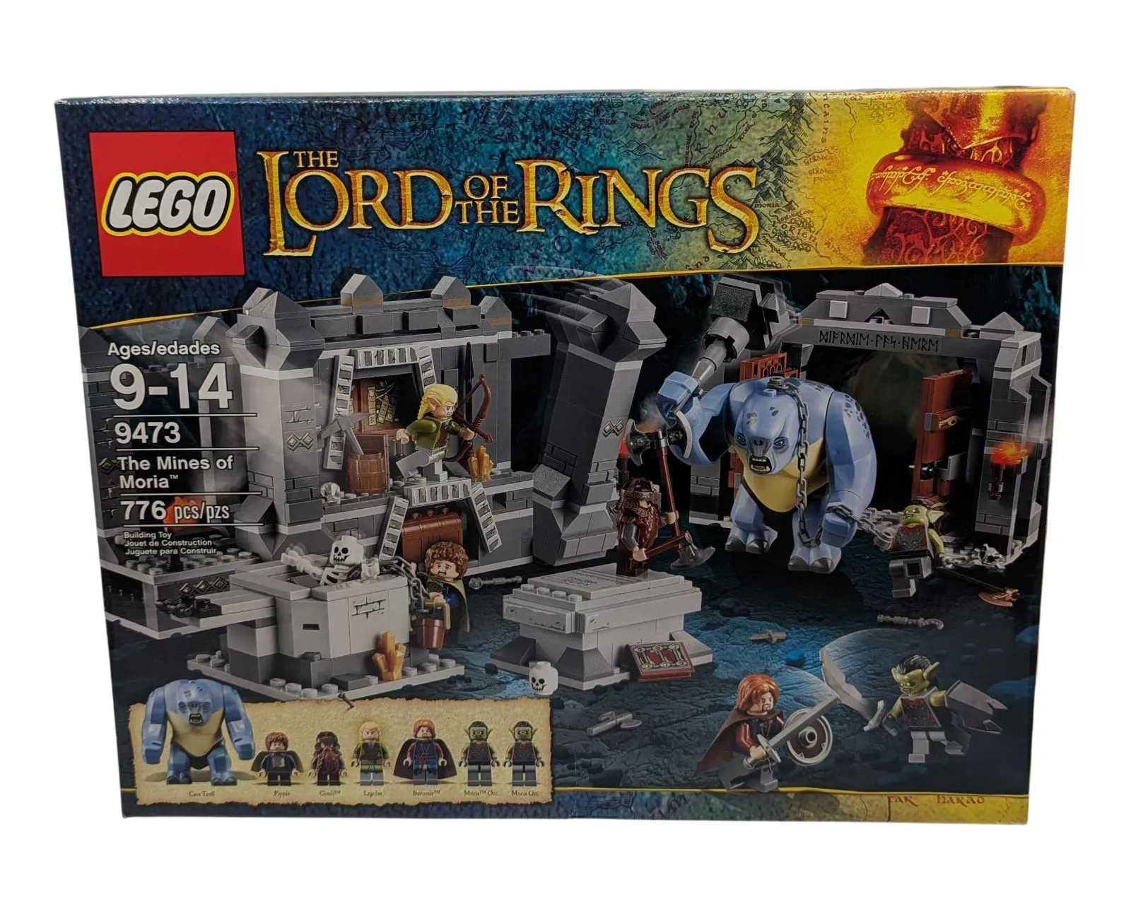 LEGO Lord of the Rings 9473 The Mines of Moria Sealed Retired LOTR