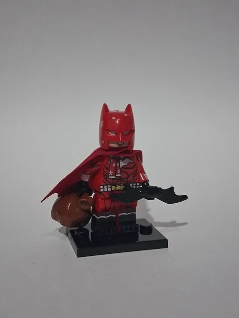 Batman Rare Custom Lego Minifig Dc Super Hero Dawn Of Justice Santa Christmas