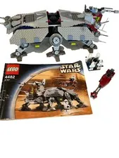 LEGO Star Wars: AT-TE (4482) Complete with Instructions and Mini Figures No Box