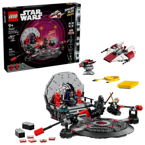 Lego 75427 Star Wars SMART Play: Throne Room Duel & A-Wing