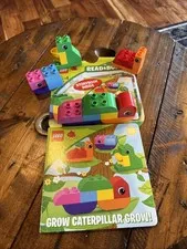 Lego Duplo Toddler Building Set Read & Build Grow Caterpillar Grow Complete 6758