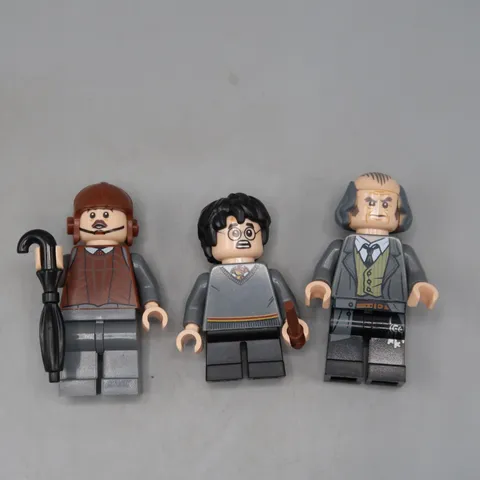 LEGO Minifigure Argus Filch Harry Potter  Jacob Kowalski Fantastic Beast lot