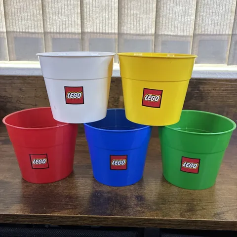 Lego Educational 31523 Counting Sorting Color Bricks Cups Rose Art -5 ( No Box)