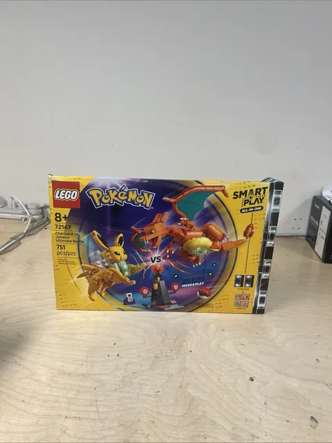 LEGO Pokemon SMART Play Charizard vs Jolteon Ultimate Battle All-in-One Set