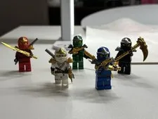 Official LEGO NINJAGO Ninja Minifigures w/ Weapons *Message w/a questions*