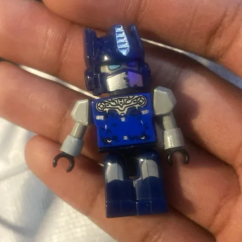 LEGO Blue & Silver Minifigure Robot Figure - Plastic Minifigure Character