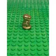 LEGO Baby Dinosaur Figure Gold And Sitting - 2009