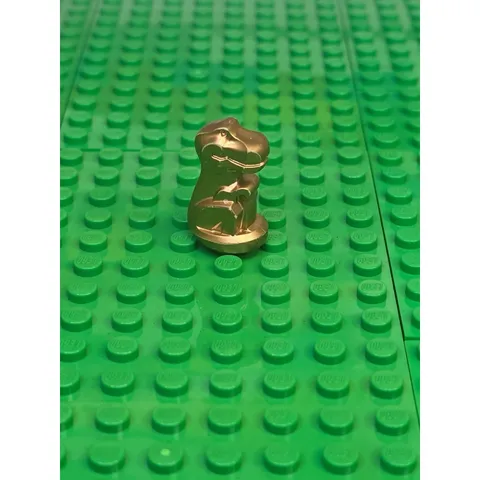 LEGO Baby Dinosaur Figure Gold And Sitting - 2009