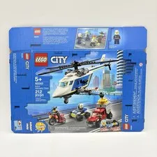 LEGO CITY Police Helicopter Chase 60243 Retired 2020- Box Package Only