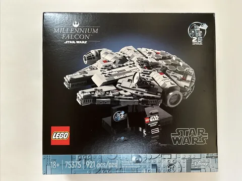 New LEGO Star Wars Millennium Falcon 25th Anniversary Collectible 75375
