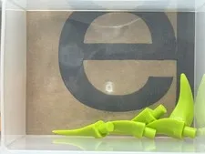 LEGO Parts - Lime Barb / Claw / Horn / Tooth - Medium - No 87747 - QTY 5
