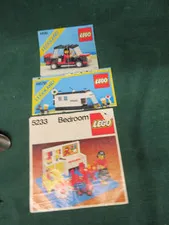 Lego vintage Instructions Booklet Only 5233, 1496, 6676