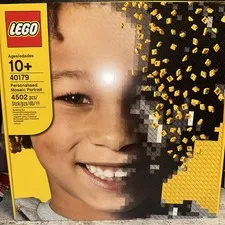 Lego Mosaic Maker 40179, Personalised Portrait, 4502 Pcs New Sealed 
