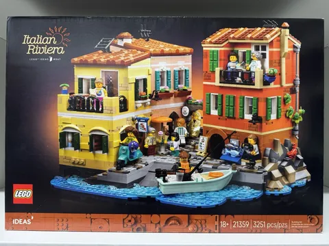 LEGO Ideas Italian Riviera 21359 Complete Set 3251 pcs 18+ Box