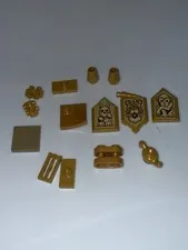 LEGao Gold Pieces Parts Lot