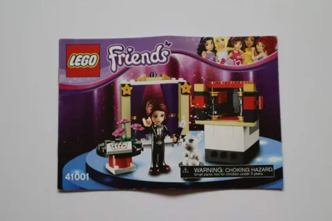 LEGO® Friends 41001 Mia's Magic Tricks Instruction Manual Only!