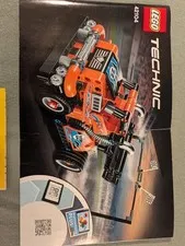 Lego Technic 42104 Race Truck Instruction Booklet Manual