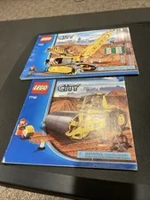 LEGO City Construction Crawler Crane 7632 7746 Manuals Only Lot 02