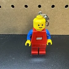 Lego 3" Large Minifigure Led Light Up Feet Keychain