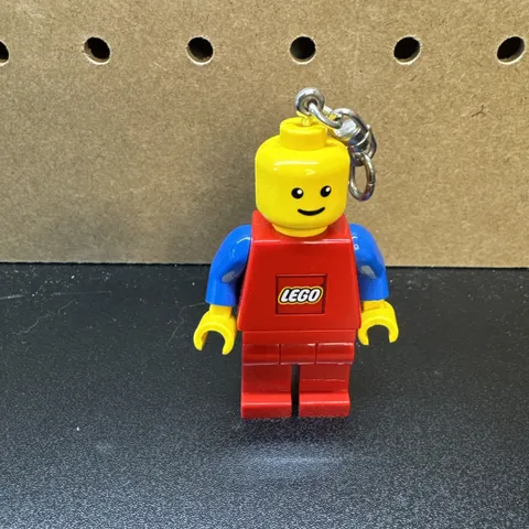Lego 3" Large Minifigure Led Light Up Feet Keychain