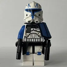LEGO Star Wars The Clone Wars Clone Trooper Minifigure sw1315 Blue Markings