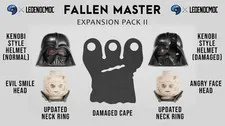 LEGO Star Wars Custom LCM x Baggles Studio Fallen Master Vader Expansion 2