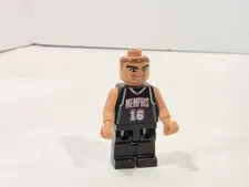 Pau Gasol 3563 Memphis Grizzles Jersey #16 NBA Basketball Lego Minifigure 