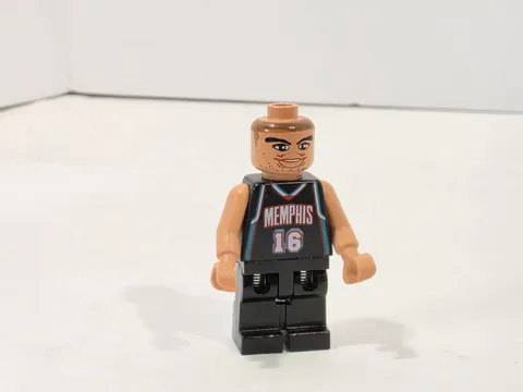 Pau Gasol 3563 Memphis Grizzles Jersey #16 NBA Basketball Lego Minifigure 