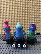 Genuine LEGO Minifigure Trolls World tour 41252, Biggie, Poppy, Branch