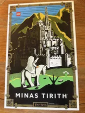 LEGO Lord of the Rings - Minas Tirith Launch Event Poster