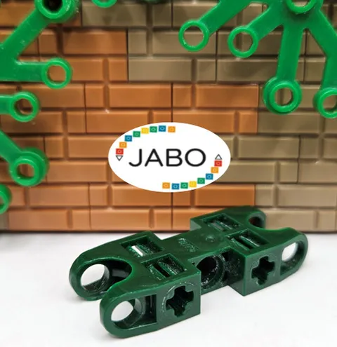 (S13 /9 /10) LEGO Technic 47296 Axle Pin Connector 2x5 Axle Connector Green