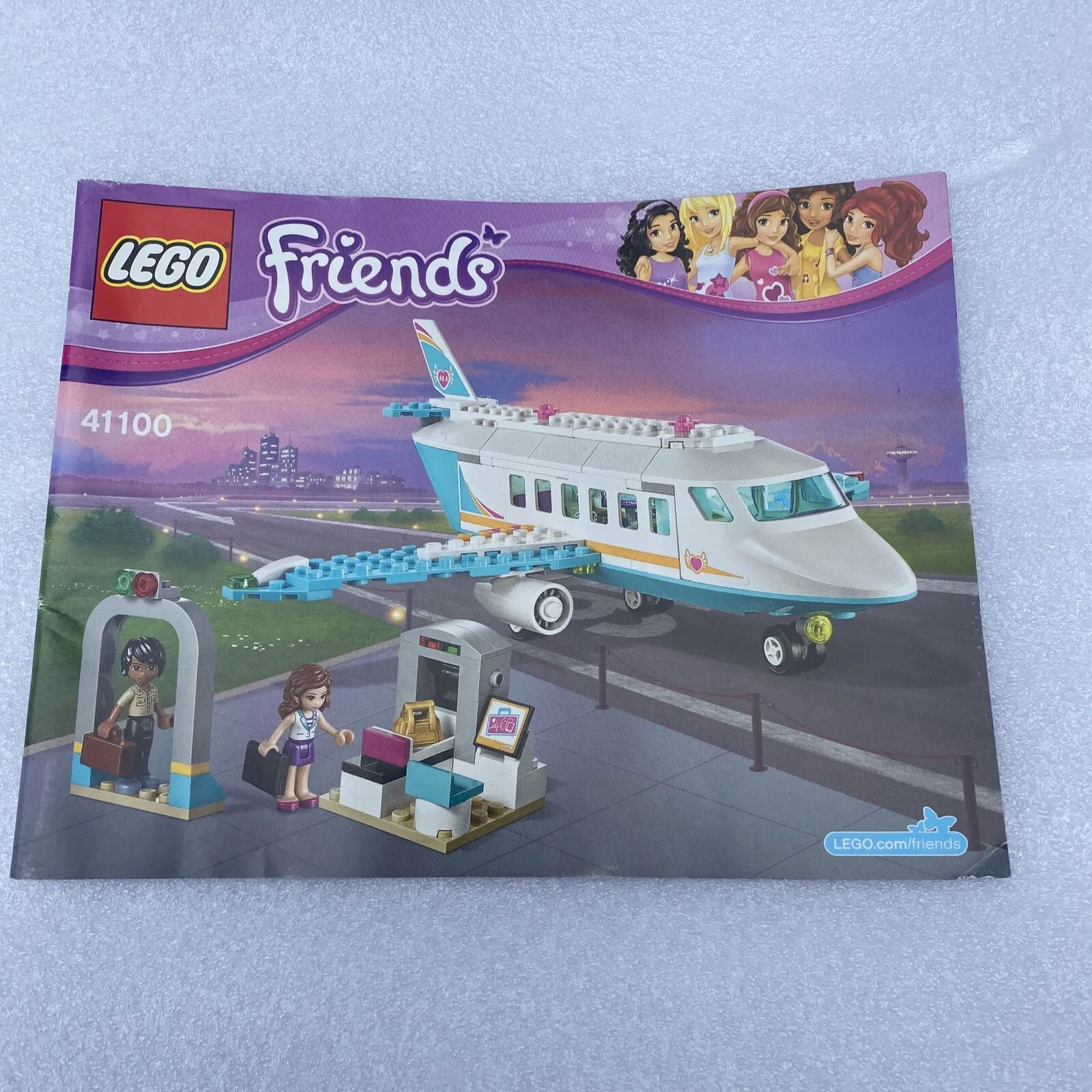 LEGO Friends 41100 Airplane Instructions Manual Only