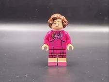 LEGO MINIFIGURE HARRY POTTER PROFESSOR DOLORES UMBRIDGE - MAGENTA DRESSS HP235