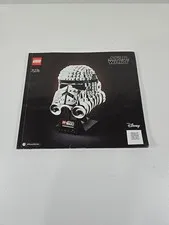 LEGO STORMTROOPER HELMET 75276 Star Wars Manual Only