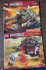 LEGO Lot of 2 Instruction Books ONLY for Ninjago Sets 2508 2509
