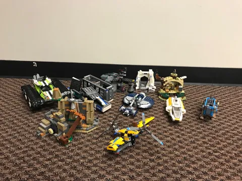 LEGO Star Wars + More Mixed Lot Incomplete Sets 10 different!
