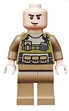 LEGO Super Heroes Minifigure Colonel Hardy sh0079 76003
