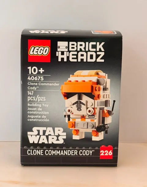 LEGO BrickHeadz 40675 Clone Commander Cody Star Wars NEW SEALED Retired 147pcs