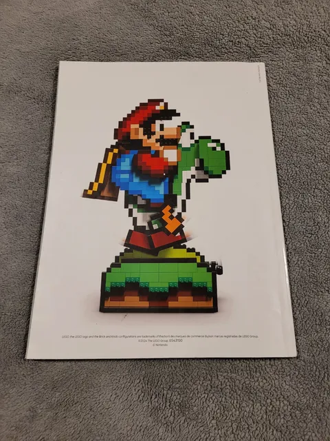 LEGO Super Mario 71438 Illustrated Instruction Manual Booklet Multilingual 2024