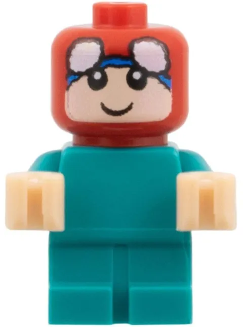 LEGO Marvel Spider Man across The Spiderverse Baby Minifigure Turquoise #WAB035/