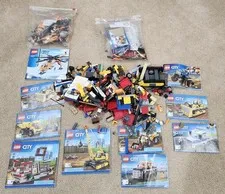 Lot Of LEGO City Mixed Incomplete Sets Please See Photos For What Is Included 