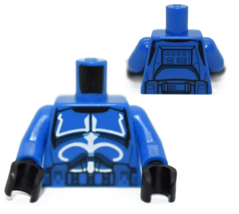 LEGO Minifigure Torso Star Wars Blue Armor Clone Trooper Senate Commando 6103465