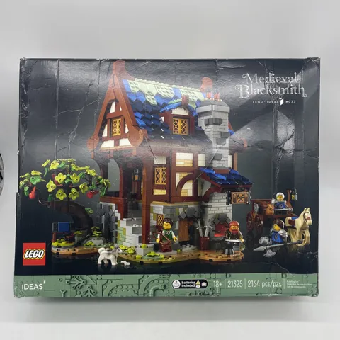 Retired LEGO Ideas #21325 Medieval Blacksmith  Open Box