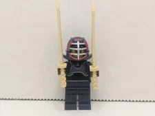 LEGO 71011 Series 15 Kendo Fighter w/ Fighting Accessories