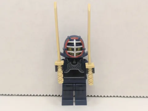 LEGO 71011 Series 15 Kendo Fighter w/ Fighting Accessories