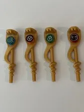 Lot of Lego  Ninjago Serpant Staffs